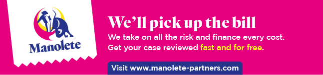 Manolete - We'll pick up the bill (Sponsor banner)