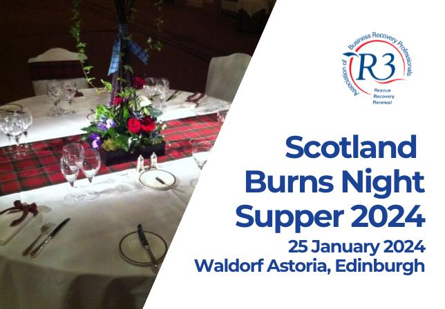 Scotland Burns Night Supper 2024 