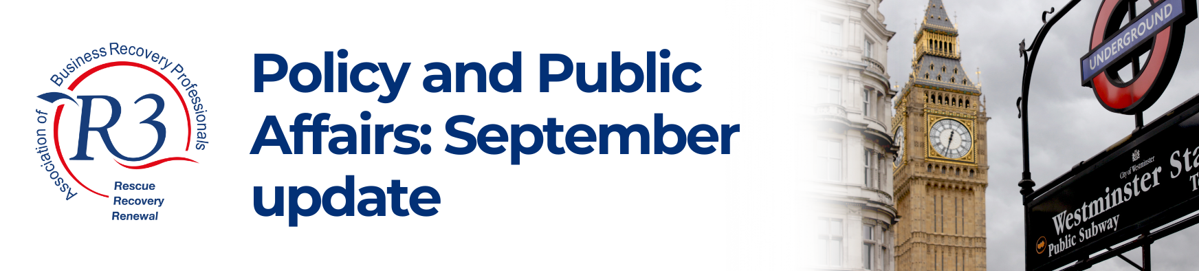 R3 Policy & Public Affairs September update