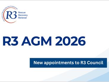 R3 AGM 2026: New appointments to our Council