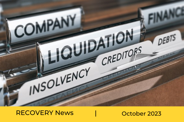 Company insolvencies continue steady climb above pre-pandemic rate